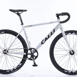 xe đạp Fixed Gear F3000 Calli màu trắng xám