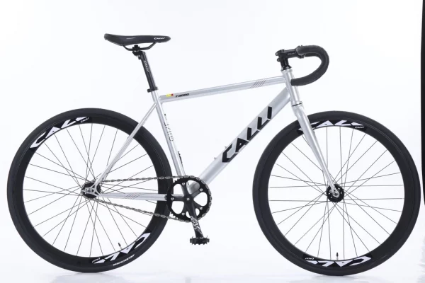 xe đạp Fixed Gear F3000 Calli màu trắng xám