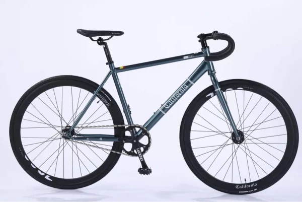 Xe Fixed Gear California R240 màu xanh dương