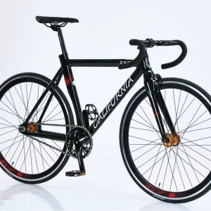 Xe Fixed Gear California R350 màu đen nâu