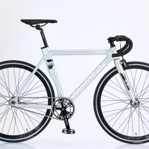 Xe Fixed Gear California R350 màu trắng