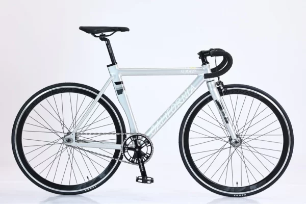 Xe Fixed Gear California R350 màu trắng