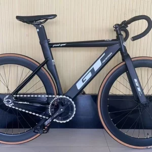 Xe Fixed Gear nhôm GT màu đen