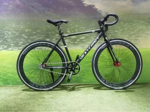 Xe Fixed Gear VICKY CRAZY V8 màu đen