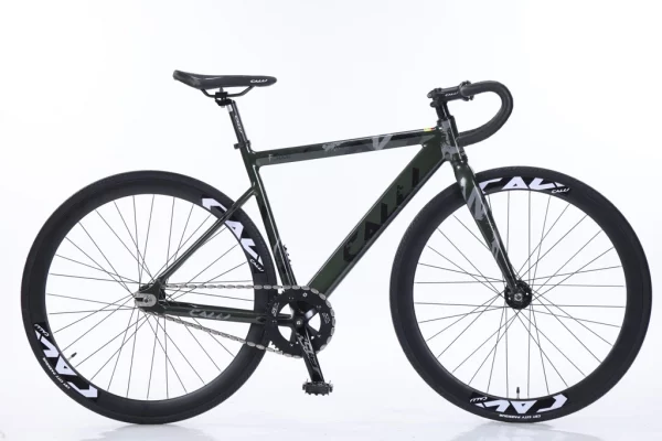 Xe đạp Fixed Gear nhôm Calli màu đen