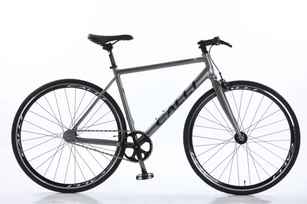 Xe Fixed Gear CALLI S1000 màu xám đậm